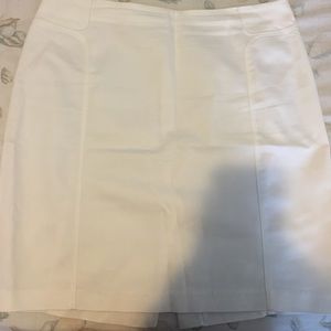White New York and Company skirt